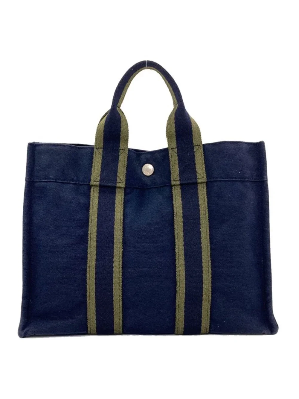 Hermes Sac Fourre Tout PM Handbag Canvas